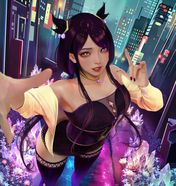 Short hair Cyuuneia with jacket